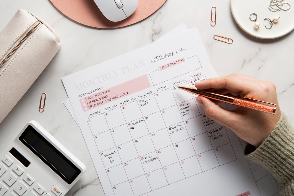 Como planejar a semana