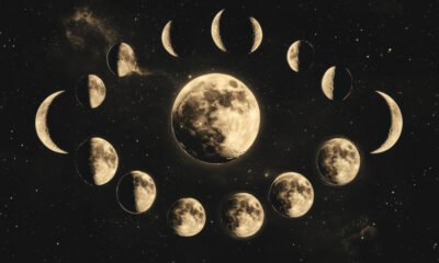 Por que a Lua muda de forma